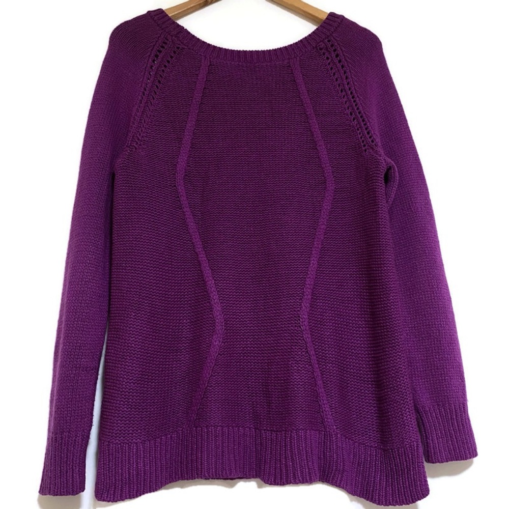 APT. 9 CABLE KNIT SWEATER - Picture 3 of 9